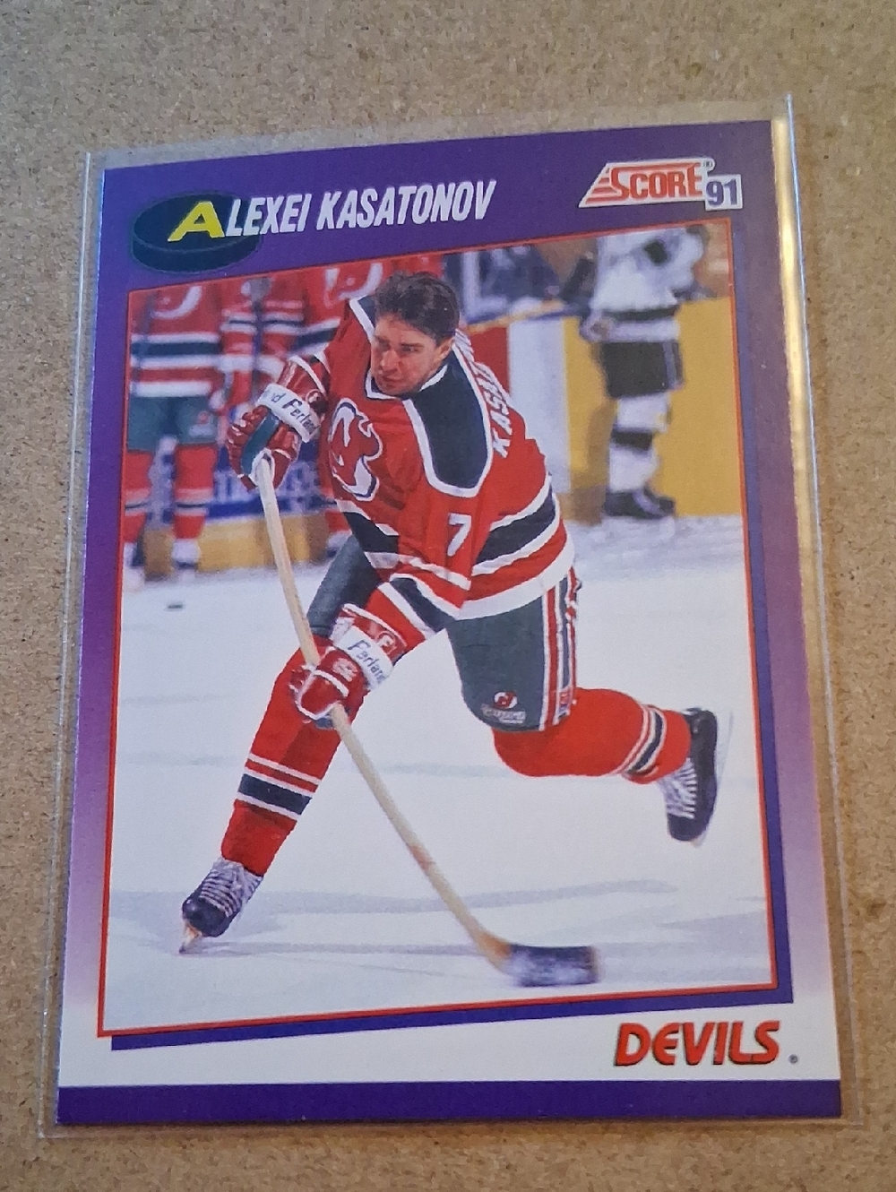 Alexei Kasatonov New Jersey Devils NHL Hockey Cards